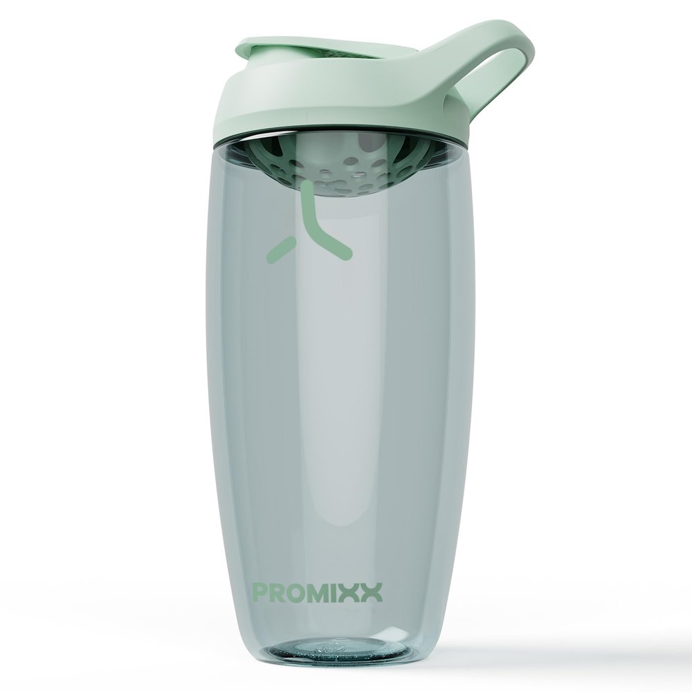 Promixx PURSUIT Protein Shaker Bottle New Edition  Premium Sports Bottles for Protein Mixes and Supplement Shakes  Easy Clean, Durable Protein Shaker Cup, 950ml, Seagrass Green