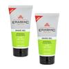 Erasmic Shave Gel for Men with Aloe Vera  Hydrating Shaving Gel for Sensitive Skin, Anti-Irritation Formula, Travel Size 100ml, 2 Pack + Cheeroo Magnet view 1