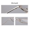 AQUASHIELDING Fold Up Glasses Transition Photochromic Readers Progressive Multifocus Reading Glasses Anti-Blue Eyewear HD Glasses,4 Diopter view 2