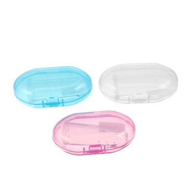 Ipetboom 3pcs Baby Finger Toothbrush Set Toddler Silicone Oral Care Brush Soft Infant Teeth Cleaning for Boys and Girls Teething Training