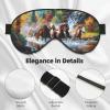 Horses Print Soft Blackout Eye Mask,Travel Eye Mask,Side Sleeper Eye Covers,Sleep Eye Mask for Men Women view 4