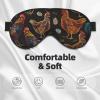 Chicken Print Print Soft Blackout Eye Mask,Travel Eye Mask,Side Sleeper Eye Covers,Sleep Eye Mask for Men Women view 3