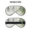 Landscape Painting Print Soft Blackout Eye Mask,Travel Eye Mask,Side Sleeper Eye Covers,Sleep Eye Mask for Men Women view 2