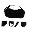 Healeved 2pcs Home Travel Sleep Mask Satin Eye Mask for Light Block for Travel Naps and Sleeping Comfort view 2