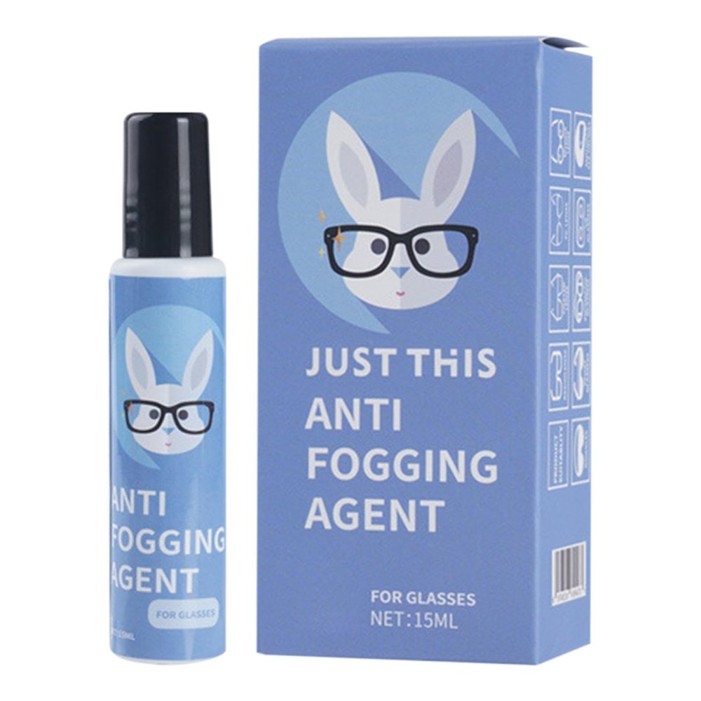 Anti-Fog Glasses Cleaner - Anti Fog 15ml Effective Glass Cleaner Lens Cleaner | Glass Agent Safe Professional Quick Fog Stopper for Eyeglasses
