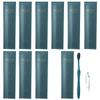 10Pcs Luxury Individually Wrapped Disposable Toothbrushes with Toothpaste, Travel Toothbrush Kit, Soft Bristles Hotel Toothbrushes,Disposable Guest Toothbrushes for Home Hotel Travel view 1