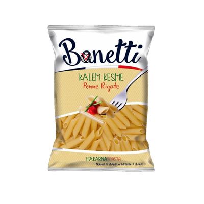 Baneti Pasta,Vermicelli Variety Packs 400g - Perfect For Make Macaroni Salads,Different Soups Dishes (2 Bags, Penne Rigate Pasta)