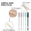 MUNSKT 5Pcs 2-in-1 Rotating Double Sided Manual Nose Hair Trimmer, 360 Nasal Hair Cutter with Storage Box, Nostril Hair Remover Tool for Men Women view 2