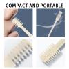 MUNSKT 5Pcs 2-in-1 Rotating Double Sided Manual Nose Hair Trimmer, 360 Nasal Hair Cutter with Storage Box, Nostril Hair Remover Tool for Men Women view 4