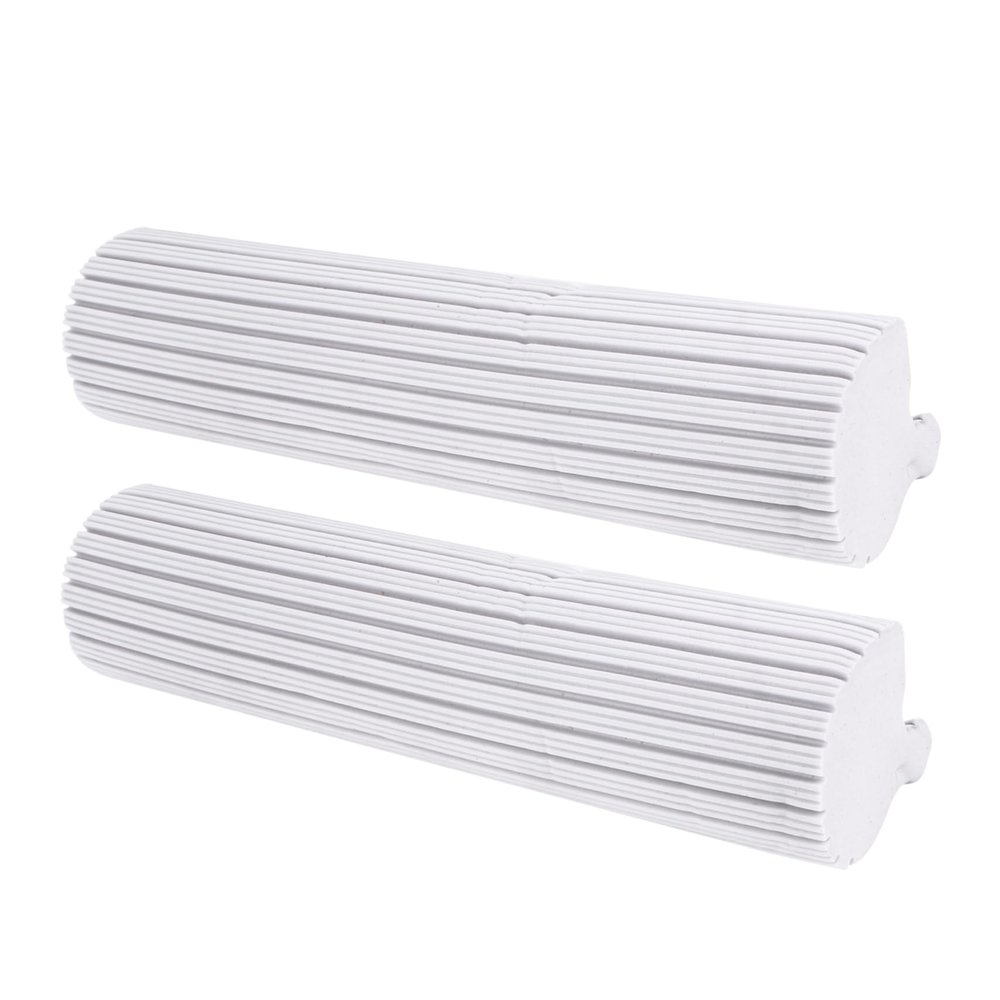 Healeved Sponge Roller Mop Refills 2pcs Absorbent Pva Mop Head Replacement for Home Floor Cleaning