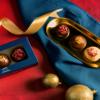 Chocolate Joy Basket  Christmas Hamper with Valley Domes & Pralines Classics  Delicious Festive Gift view 2