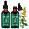 2 Pack Mullein Drops for Lungs, Mullein Leaf Extract with Chlorophyll, Mullein Leaf Extract Supplement, for Lung Cleanse and Respiratory Support view 1