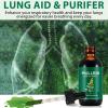2 Pack Mullein Drops for Lungs, Mullein Leaf Extract with Chlorophyll, Mullein Leaf Extract Supplement, for Lung Cleanse and Respiratory Support view 3