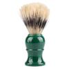 Soft Shaving Brush, Hair Shaving Brush Handle Bristle Safety Razor Brush Neck Sweep Brush, Handle Shaving Brush, Green view 1