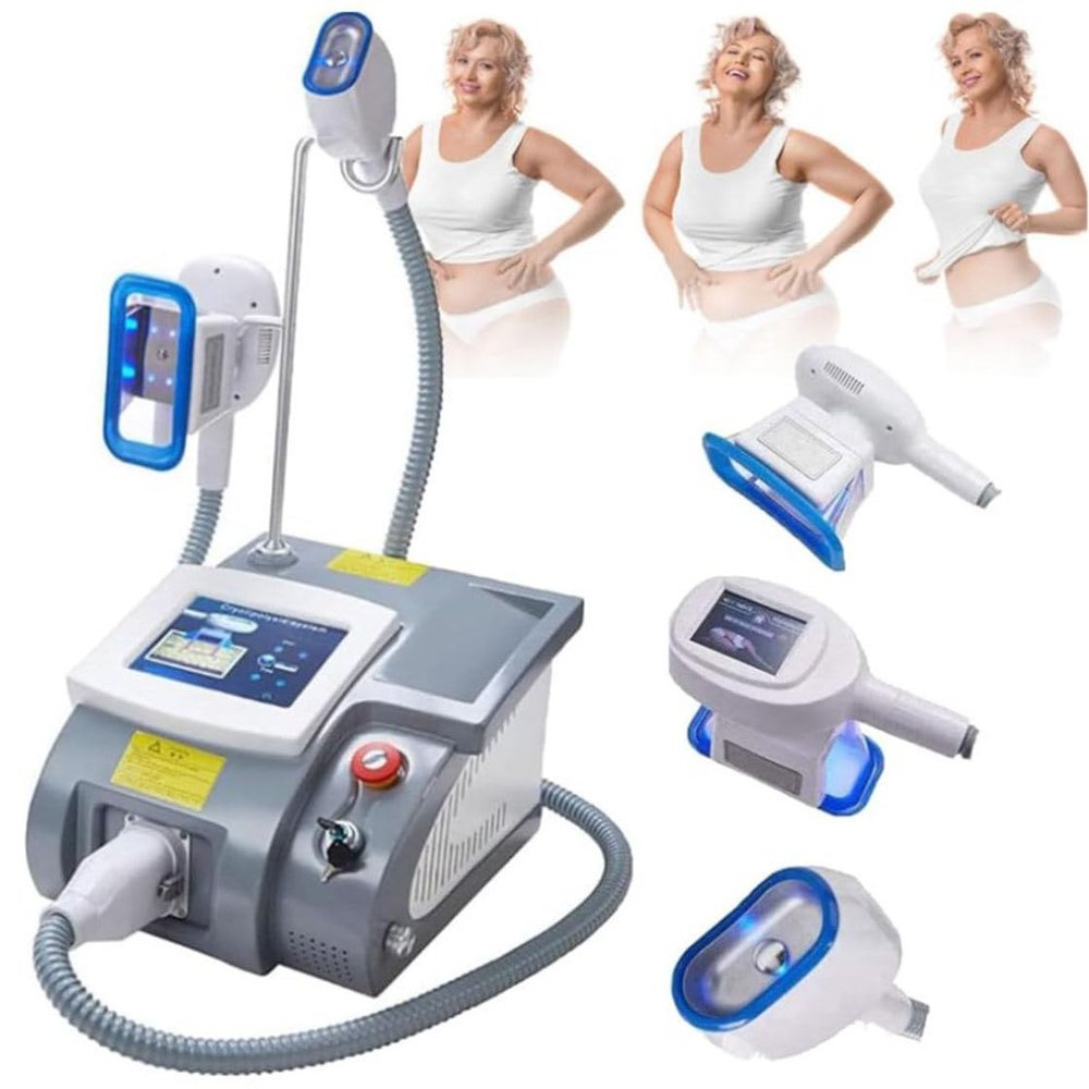 FENGSSLL Cryolipolysis Slimming Machine Cryolipolysis Fat Freezing Machine Freeze Sliming Machine Cryolipolysis Fat Lipolysis Instrument Burst Fat Slimming Instrument with 3 Handles