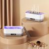 45khz Ultrasonic Cleaner - Multifunctional Ultrasonic Jewelry Cleaner, Professional Cleaning Box | Makeup Brush Cleaner, Retainer, Watch Straps, Glasses, Pacifiers Tableware Cleaning for Home view 3