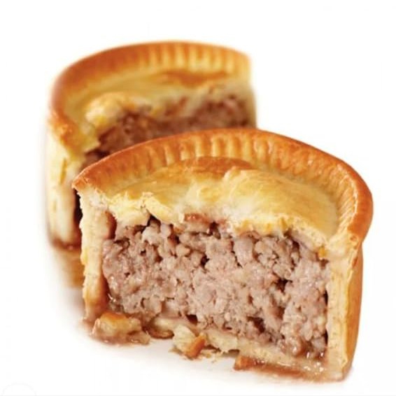 Greenhalgh's Meat Pies - Box of 4 Meat Pies - Delicious and Freshly Baked for Our Loyal Customers - Reliable and Award-Winning Family-Owned Craft Bakery for Over 60 Years
