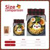 Egg Cup Noodle Ramen 1pcs Drawstring Pouch 4.7x6.9in,Durable And Stylish,Ideal For Halloween Personalized Presents view 4