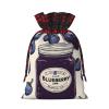 Blueberry Jam 01 1pcs Drawstring Pouch 4.7x6.9in,Durable And Stylish,Ideal For Halloween Personalized Presents view 2