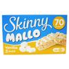 3x Skinny Mallow Vanilla 5 bars inside (90g pack weught)  Low-Calorie, Guilt-Free Vanilla-Flavored Marshmallows | Only 70 Calories per Pack | Delicious & Sweet Treat for Snacking or Desserts view 2