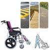 16 Inch Rear Wheels for Wheelchair, 16x1.75 Manual Wheelchairs Replacement Wheel, PU Solid Non-Inflatable Tire, Wheelchair Accessories Parts, Bearing: 1/2"(12 mm) (1 Set of 2) view 2