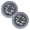 12 Inch Replacement Rear Wheels, 310x50-210 Electric Wheelchair Replacement Wheel, Pneumatic Tires, Rear Wheel Assembly, Wheelchair Wheels Assembly, Bearing:5/8"(17mm) view 1