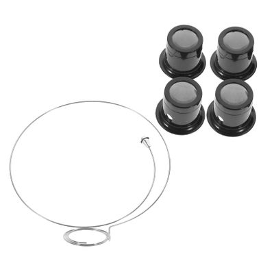 Sewroro 3sets Watch Repairing Magnifier Loupe Magnifier Kit for Maintenance Supply Practical Inspection Tool for Craft Work and Reading Glass