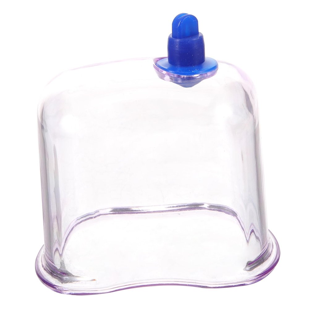 SEWOART Vacuum Cupping Jar 5.1 Large Square Suction Cup Home Cupping Tool Thickened Single Cup Massage Accessory for Bloodletting and Body Detox Therapy