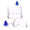 SEWOART Vacuum Cupping Jar 5.1 Large Square Suction Cup Home Cupping Tool Thickened Single Cup Massage Accessory for Bloodletting and Body Detox Therapy view 3