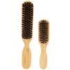 BELLIFFY 2pcs Men's Beard Grooming Kit Gentle Bristles for Salon-level Cleaning Portable Styling Brush view 1