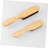 BELLIFFY 2pcs Men's Beard Grooming Kit Gentle Bristles for Salon-level Cleaning Portable Styling Brush view 3