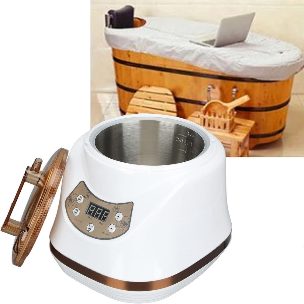 4L Steam Generator Steamer Pot, 2000W High Power Sauna Steamer, Fatigue Steam Generator Improve Body Functions Fumigation Machine
