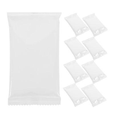 SEWOART 10pcs Reusable Ice Bags for Cool Box Single Use Gel Ice Packs Gel Pack for Takeaway Portable Freezer