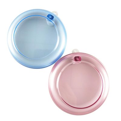 SEWOART Portable Denture Storage Box Rotating Case for Dentures Retainer Case for Daily Use