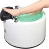 Acrylic Foot Bath Deep Spa,Foot Bath Machine with Telescopic Shower,7 Color Light Therapy and Adjust Hot/Cold Water, Automatically Drain,Constant Temperature view 1