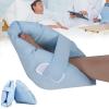 CHANGLKJ Heel Bedsore Protector 1 Pair, Pressure Sores Protector Cushion, Foot Heel Pillows with Open Heel Design, Soft Cotton Cover and Fiber Cotton Inner, Pain Relief for Bedridden Patients view 1