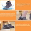 Uitseld Electric Heated Slippers - Cozy Winter Slippers Heating Boots - Cold Weather Adults Feet Warmer Timing Shoes Five Temperatures Boots for Chatting, Reading view 4