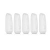 Chikoo Paws & Claws 5 Travel Portable Toothbrush Head Covers - Transparent Toothbrush Protector Case for Home, Outdoor, Camping, Hiking, Business Trip (5 Pcs) view 1