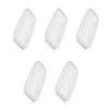 Chikoo Paws & Claws 5 Travel Portable Toothbrush Head Covers - Transparent Toothbrush Protector Case for Home, Outdoor, Camping, Hiking, Business Trip (5 Pcs) view 2