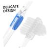 SEWOART 3pcs Double Headed Toothbrush Extra Soft Bristles Denture Brush Travel False Teeth Cleaner view 4
