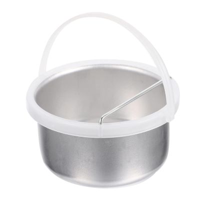 Sewroro Aluminum Wax Warmer Inner Pot Wax Melting Container Replacement Pot Heater Suitable for Salon and Home Use