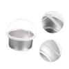 Sewroro Aluminum Wax Warmer Inner Pot Wax Melting Container Replacement Pot Heater Suitable for Salon and Home Use view 3