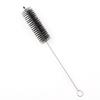 16 Pieces Bottle Brush Set, Nylon Bottle Brush with Flexible Stainless Steel Handle, Small and Long Handle Brush for Washing Narrow Neck Bottle, Straw, Pipes, Cup, Tube, Sink (Black) view 4
