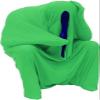Stretchy Body Socks Full-Body Wrap to Relieve Stress, Hyposensitivity Great for Boys, Girls with Autism, Anxiety Large(Grn,S) view 1