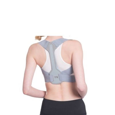 Back Corrector Brace Support Belt Adjustable Back Posture Corrector Clavicle Spine Back Shoulder Lumbar Posture Correction Corset for Posture Health and Relaxation (Color : Gray-A, Size : L) good