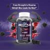 WellBoost Shilajit Plus Gummies  200mg Shilajit, 40mg Ashwagandha, 2mg Vitamin B6  Vegan Elderberry Flavour  Energy, Vitality & Well-Being Support for Adults (1 Month Supply). view 3