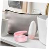 COLLBATH Portable Retainer Storage Holder Case with Secure Lid and Built-in Drainer Basket, Compact Plastic Denture Box Suitable for Travel and Daily Use view 4
