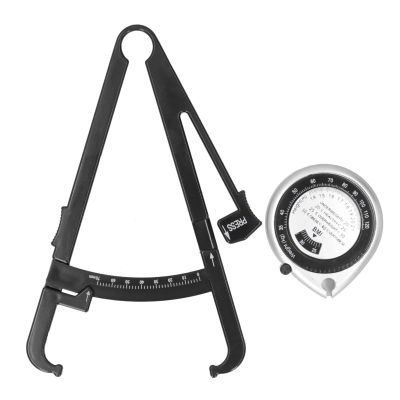 Body Fat Caliper Set, Body Fat Caliper, BMI Measuring Tape, Skinfold Caliper, Body Fat Measuring Tape Set
