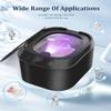 Nightcarbon Ultrasonic Retainer Cleaner | UV sterilizer for Dentures, Aligner, Mouthguard, Jewelry, Toothbrush Head, 220ML Portable Retainer Cleaner Machine deep Cleaning view 3