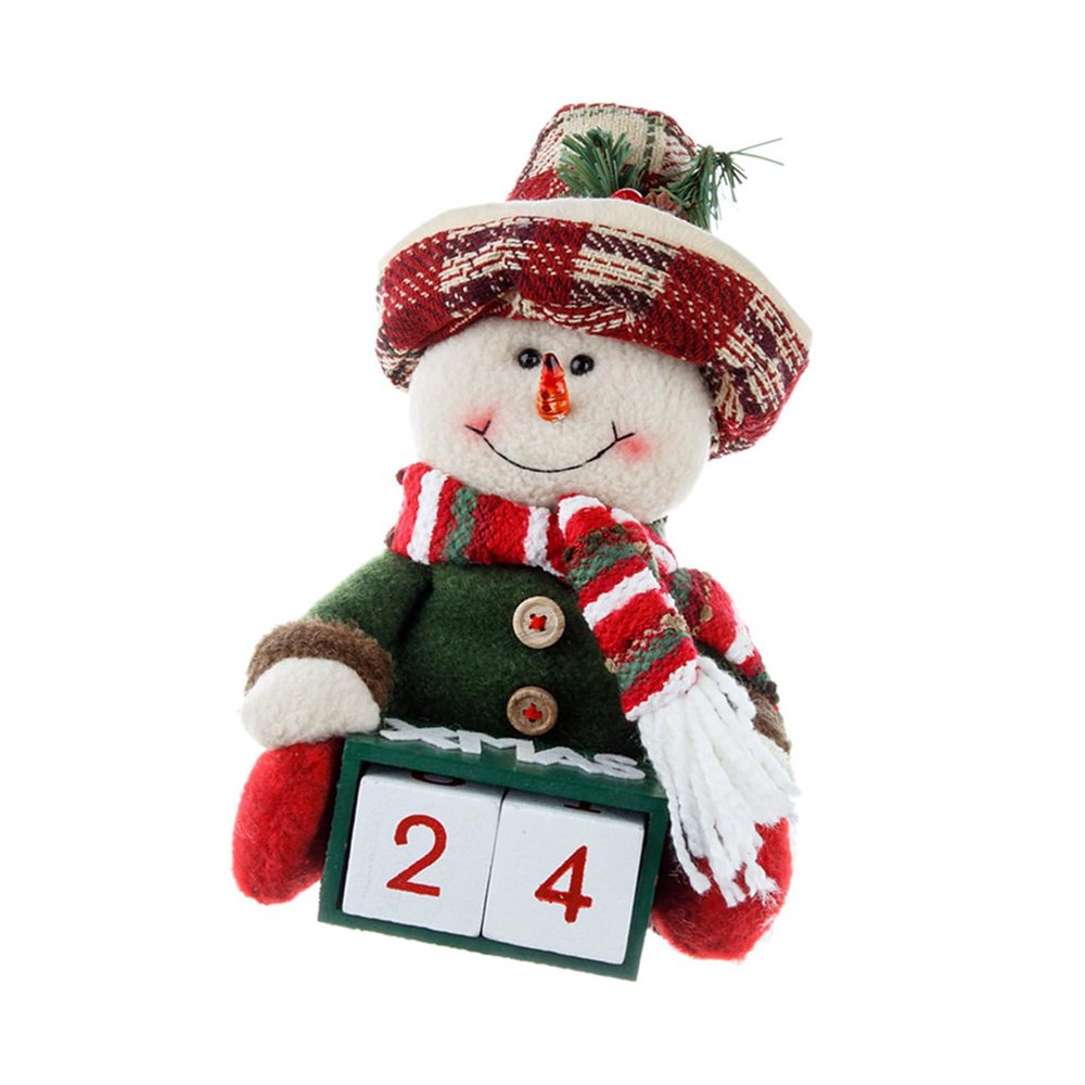 Morain Holiday Decorative Advents Calendar Seasonal Gnomes Advents Calendar Dolls Ornament Countdowns Christmas Decoration